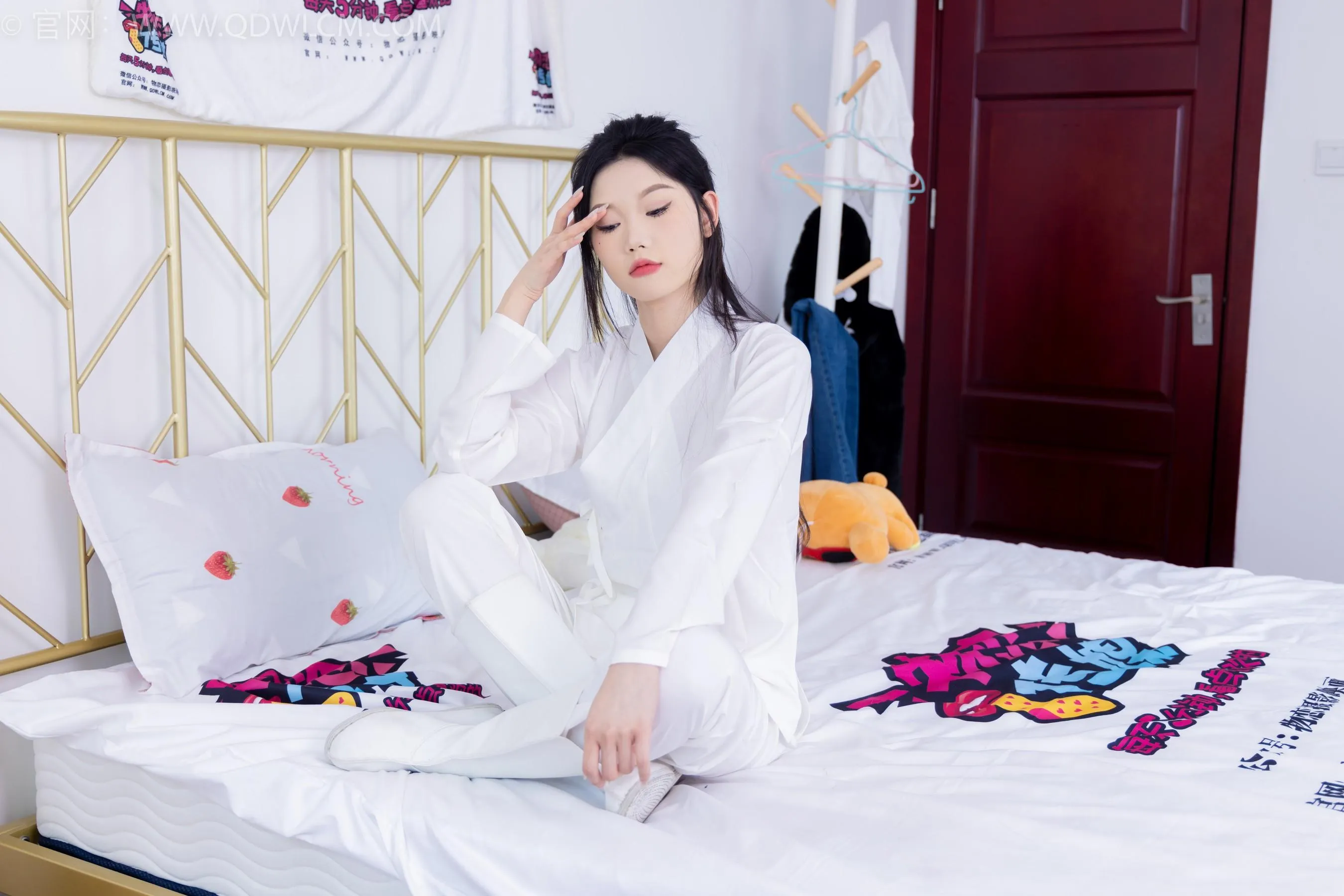 物恋传媒 NO.1586 小竹-纯白小仙女 [187P]插图4